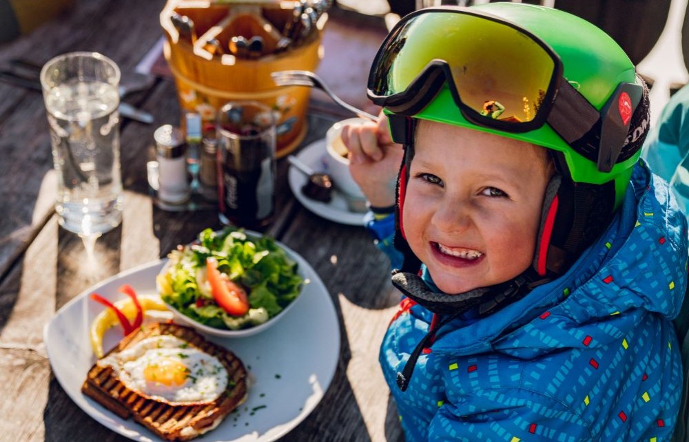 Leckere Stärkung auf der Alm