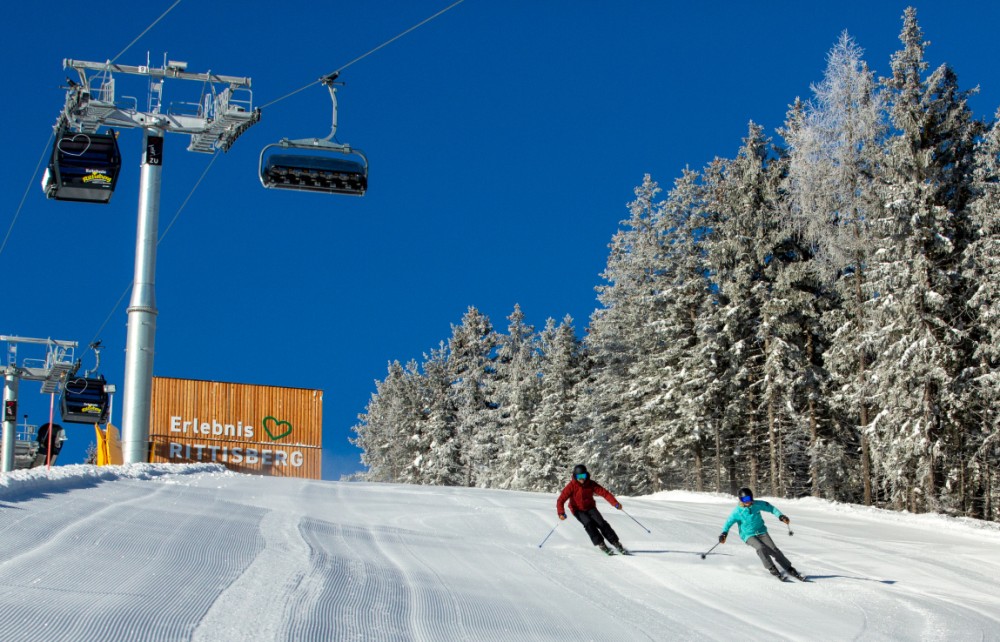 Skifahren auf dem Rittisberg in Ramsau am Dachstein