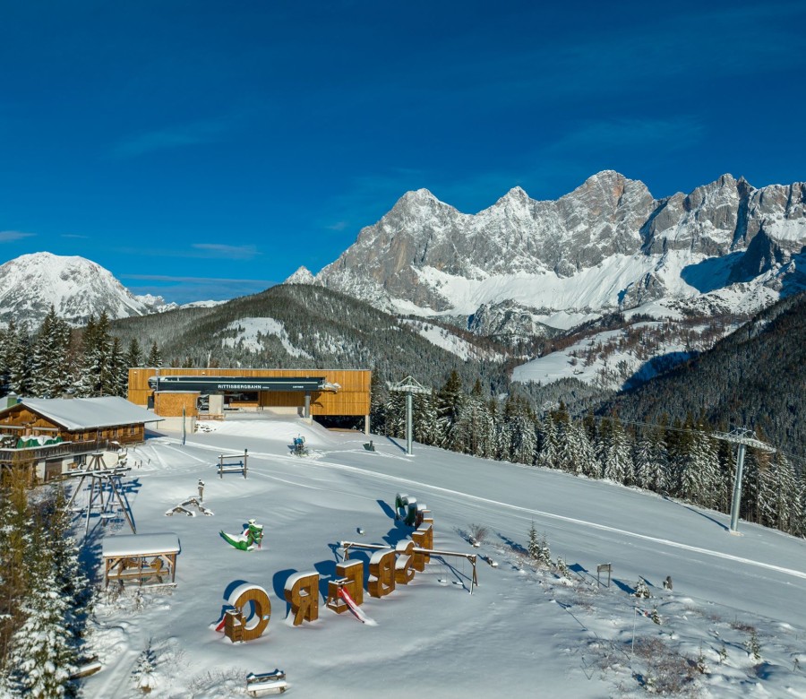 Rittisbergbahn in der Steiermark, Österreich