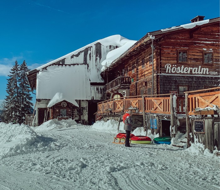 Rösterlalm auf 1200 Meter