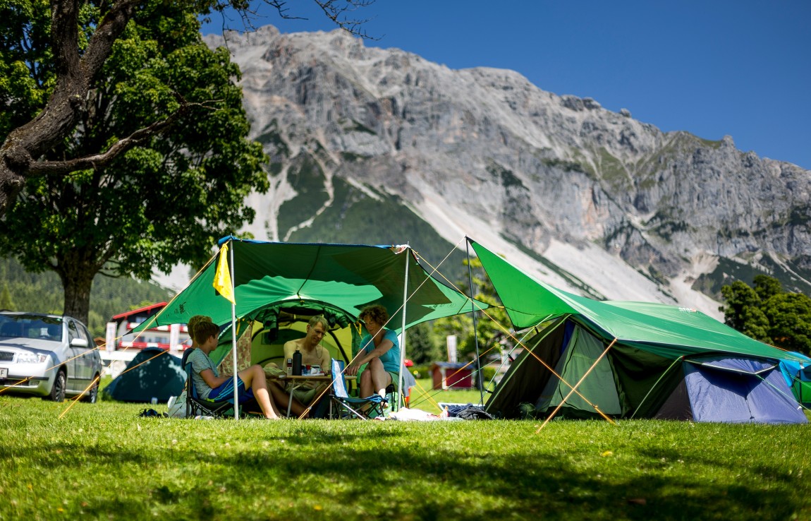 Urlaub am Campingplatz Campingplatz Ramsau Beach