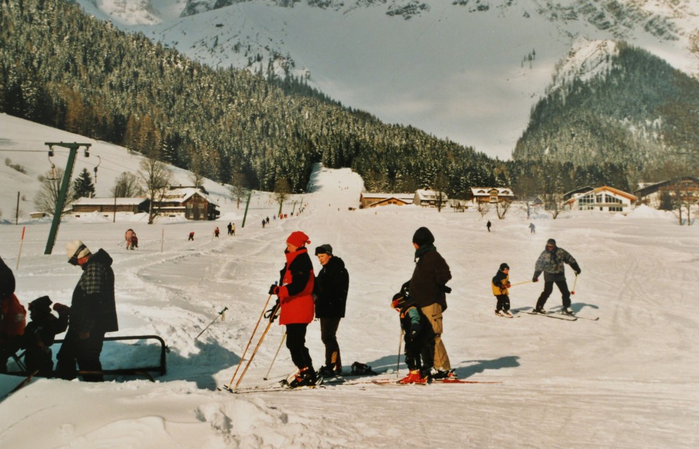 1983 - Damals vor ca. 40 Jahren Die Skiregion Ramsau ist geboren