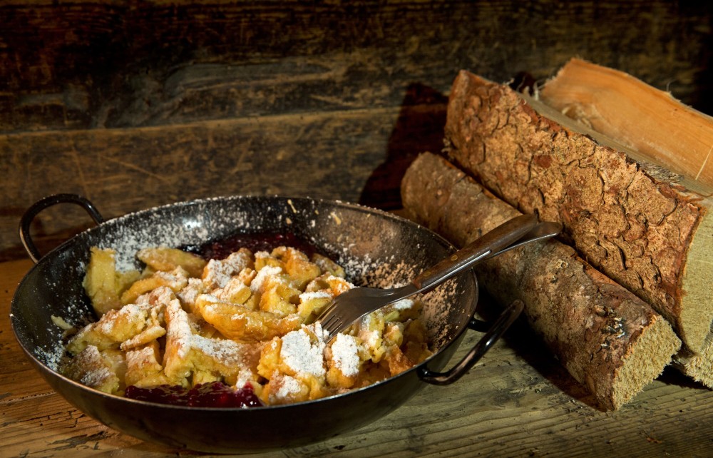 Kaiserschmarrn in der Pfanne