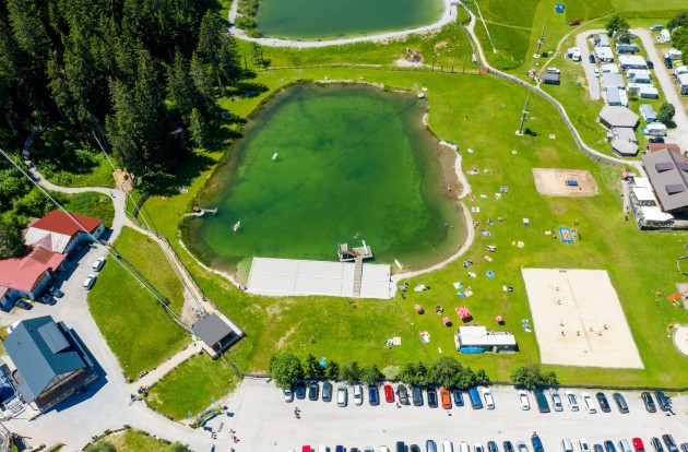 Ramsau Beach - großes Freizeitgelände in Ramsau am Dachstein