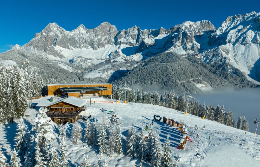 Winter auf dem Rittisstadl in Ramsau am Dachstein