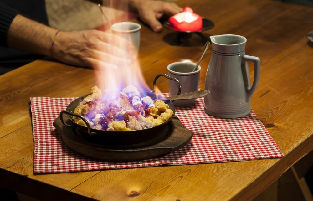 Flambierter Kaiserschmarrn