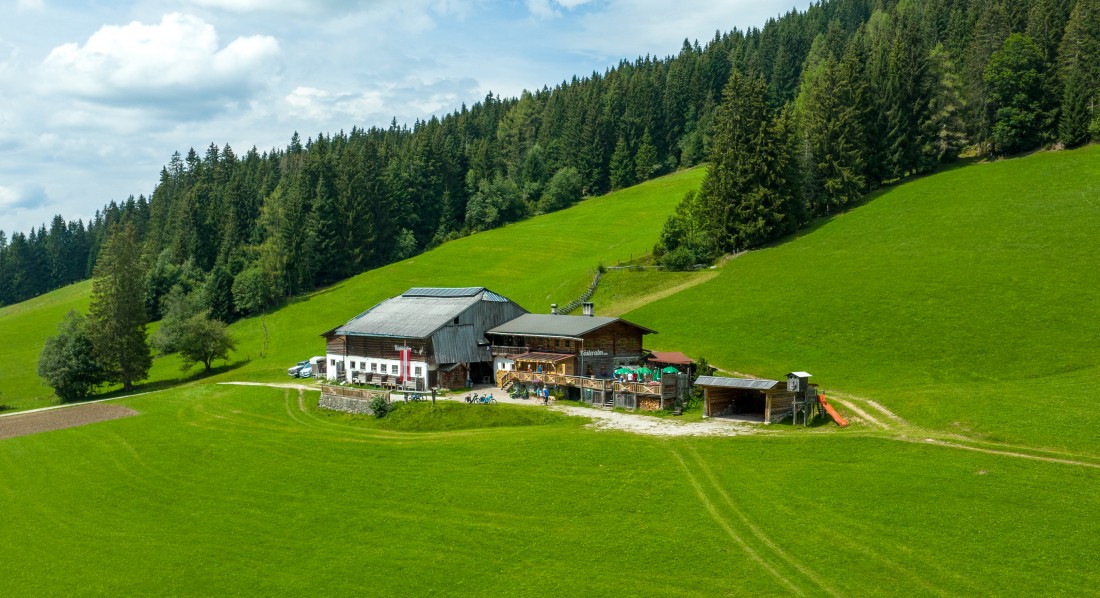 Sommer auf der Rösteralm in Ramsau am Dachstein