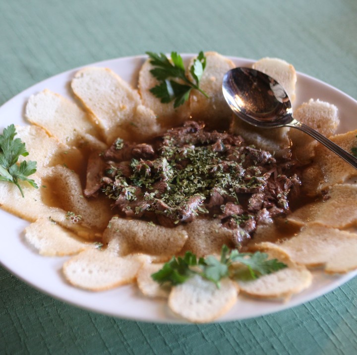 Suppe im Waldcafé Liftstüberl