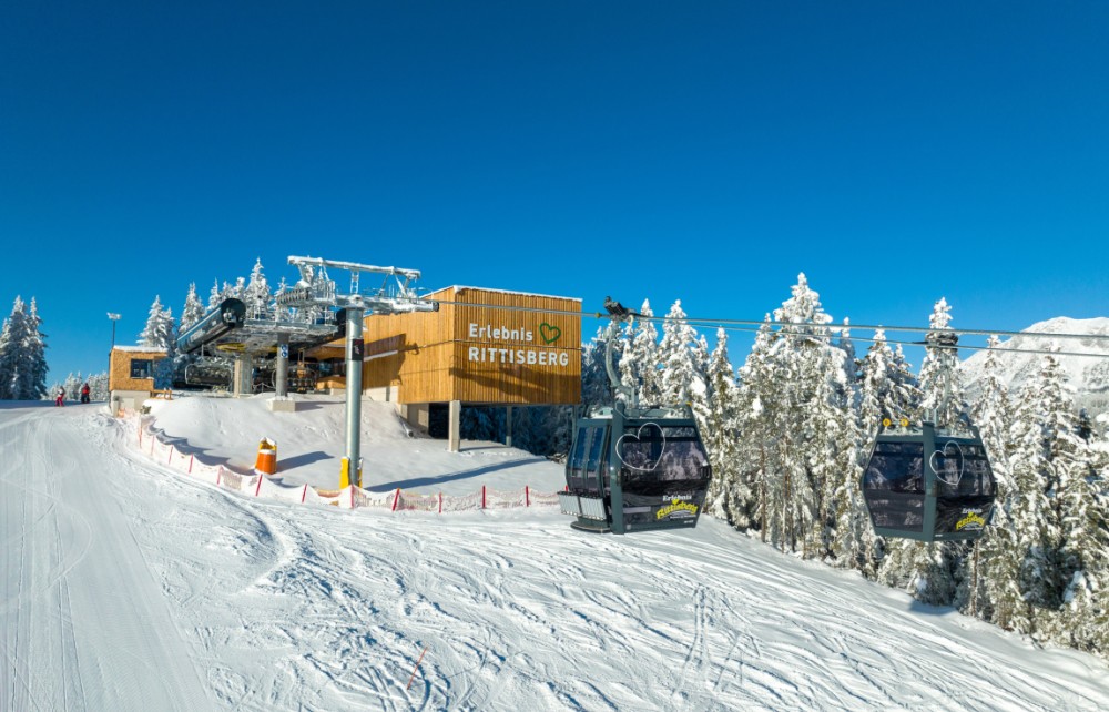 Skifahren mit der Rittisbergbahn