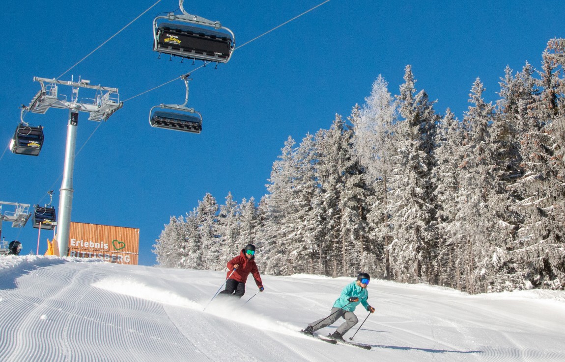 Skifahren auf dem Rittisberg