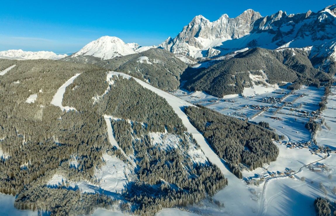 Rittisberg, Pisten und Lifte im Winter