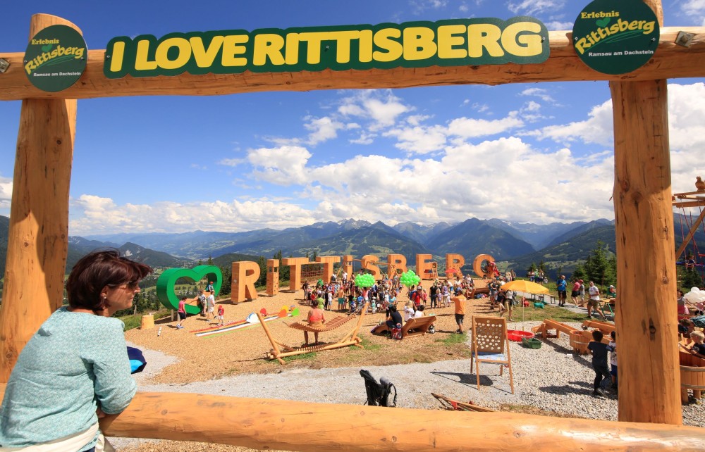 I love Rittisberg - Höhenspielplatz in Ramsau am Dachstein