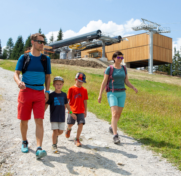 Auerhahnweg am Rittisberg
