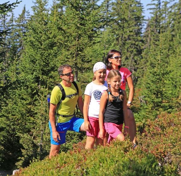 Familienwanderung in Ramsau