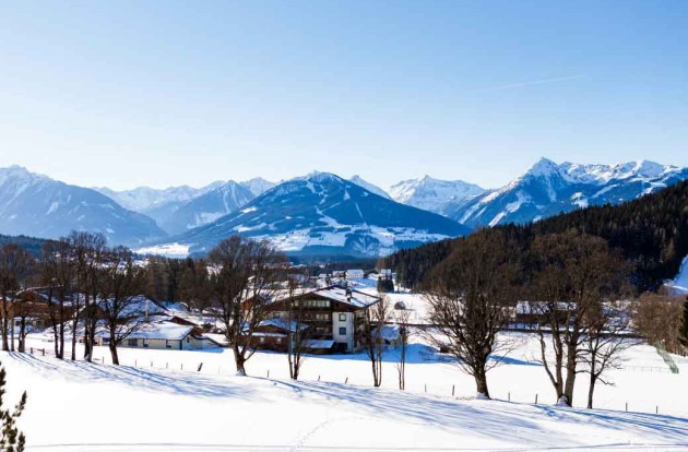 Appartementhaus Bernhard im Winter