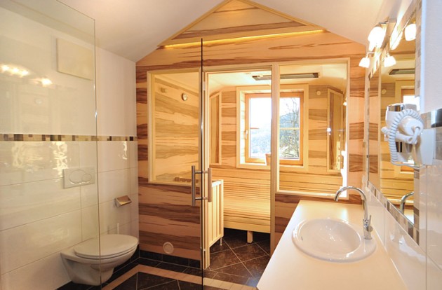 Appartements mit eigener Sauna