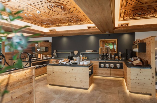 Buffet beim Frühstück