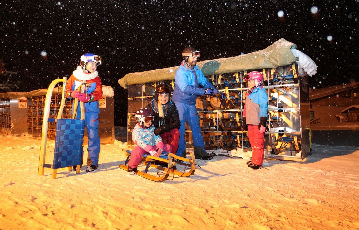 Rodeln Verleih am Rittisberg