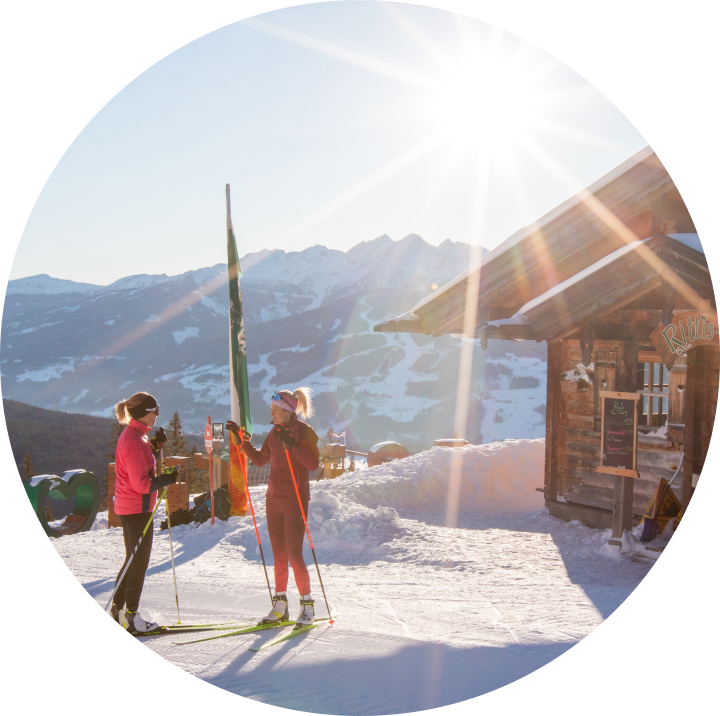 Einkehrmöglichkeit direkt an der Höhenlanglaufloipe