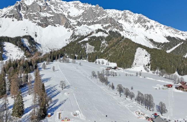  Bergkristalllift Panorama Aufnahme