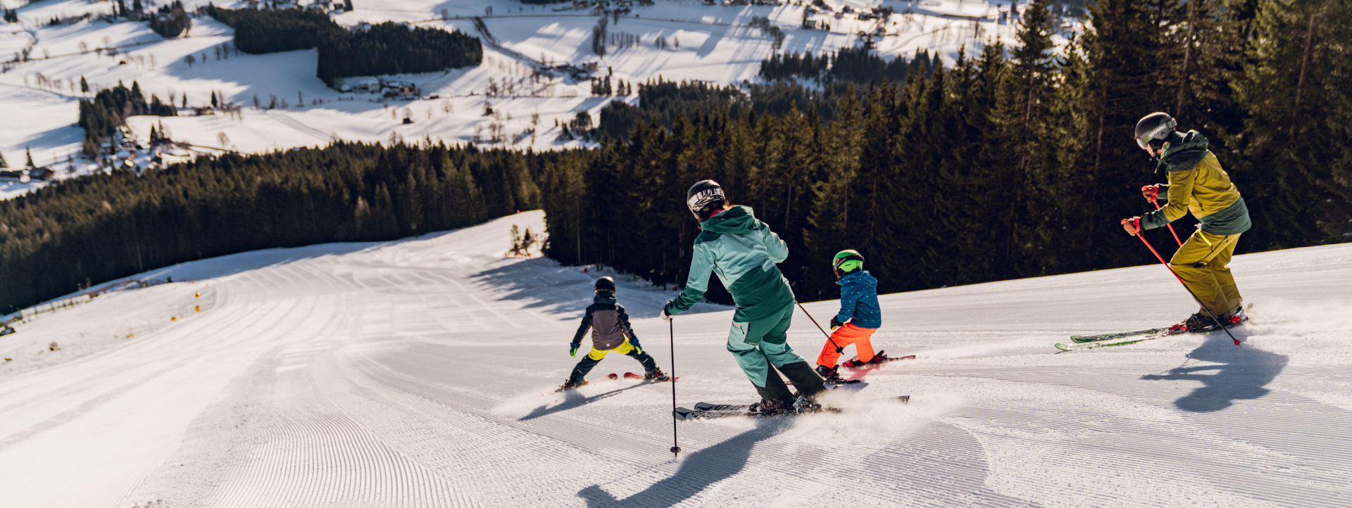 Skigebiet Rittisberg in der Steiermark