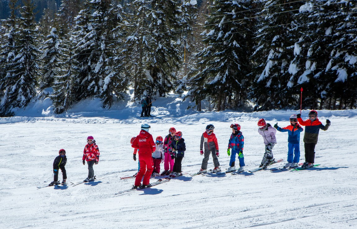 Skifahren lernen in der Skischule Ramsau